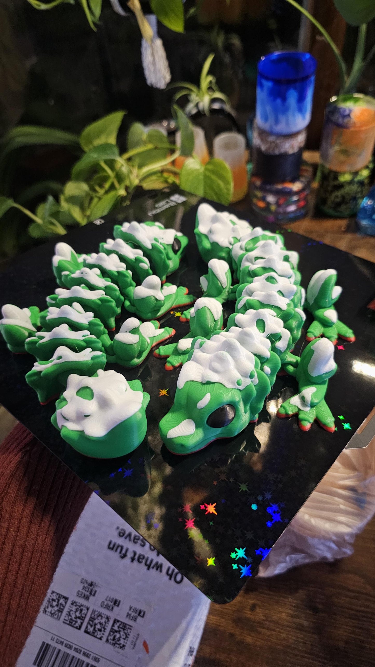 Christmas Winter Dragon
