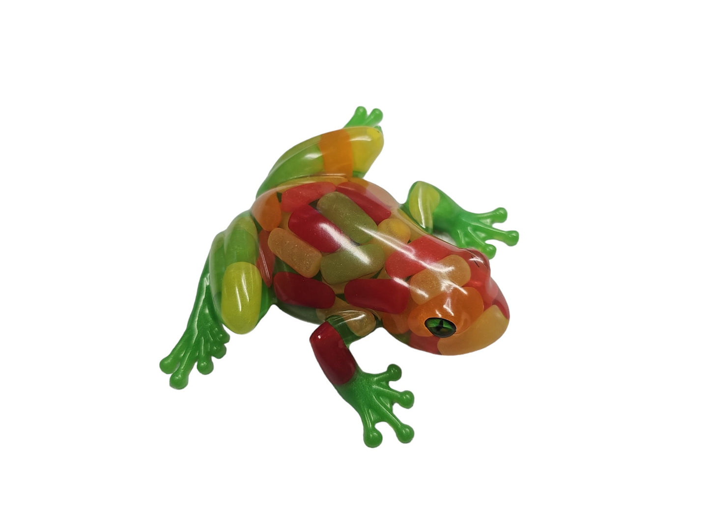 Candy Resin Frog Decor