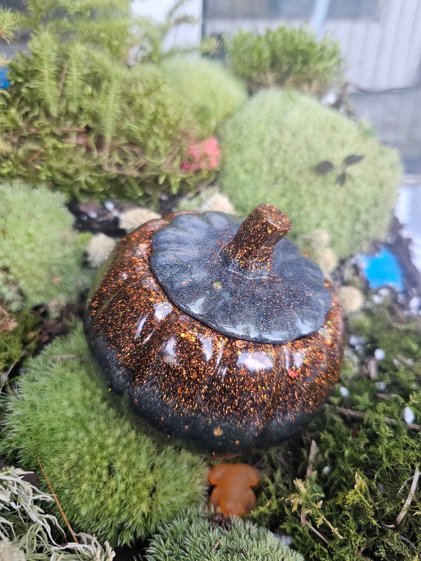 Pumpkin Jar Halloween Decor