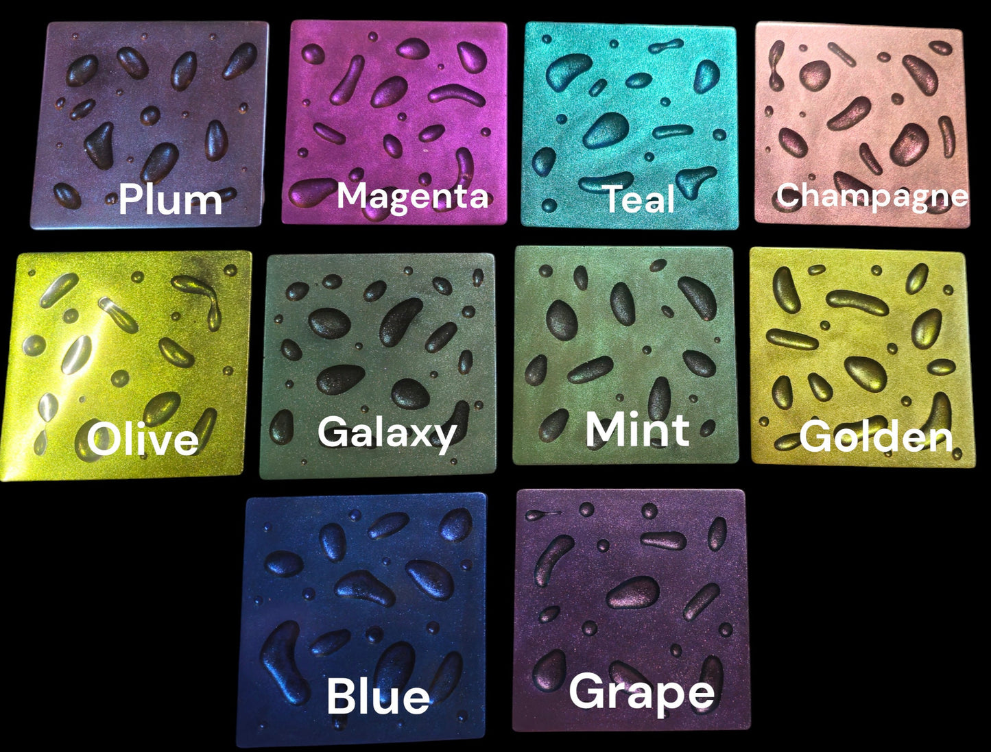 Metallic Resin Frog Decor