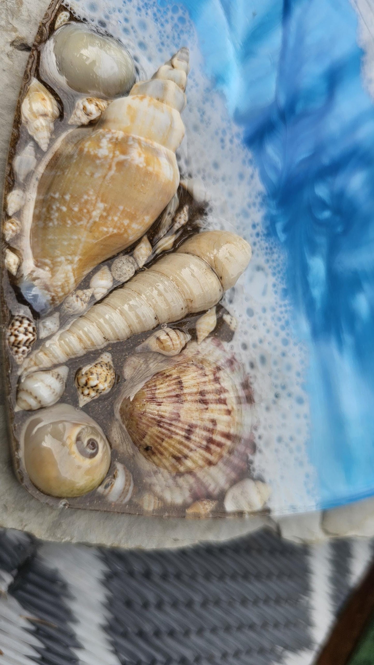 Ocean Heart Beach Scene