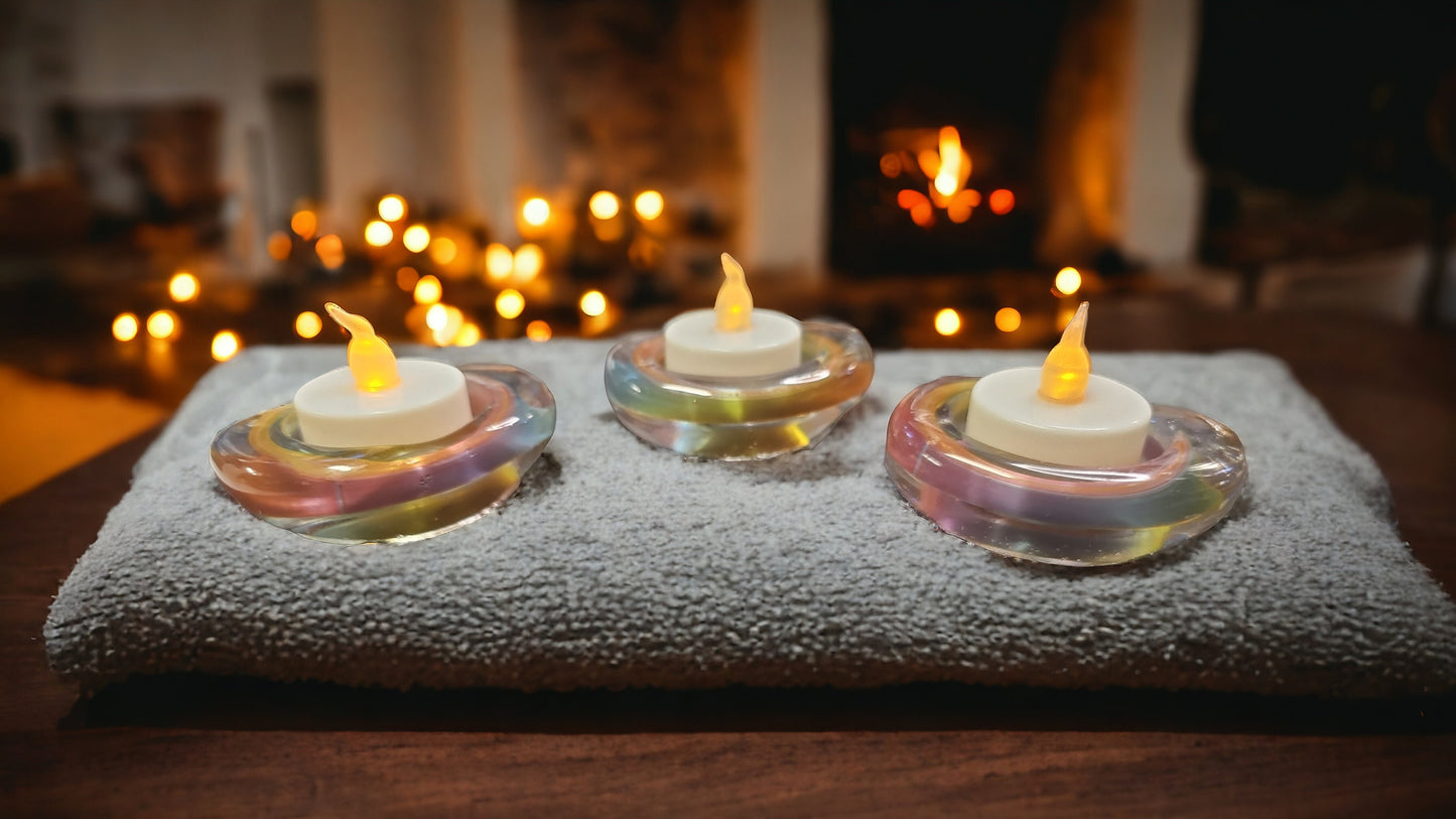 Unique Trio Resin Tealight Set