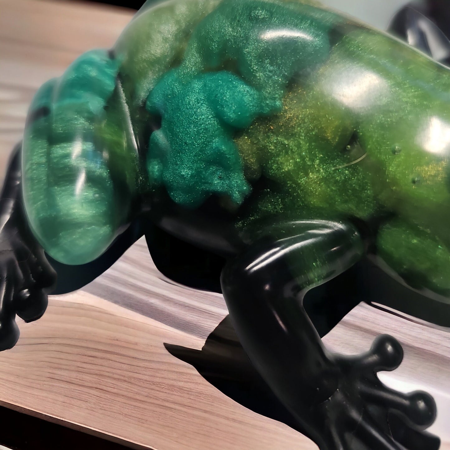 Resin "Frog-ception" Frog Decor