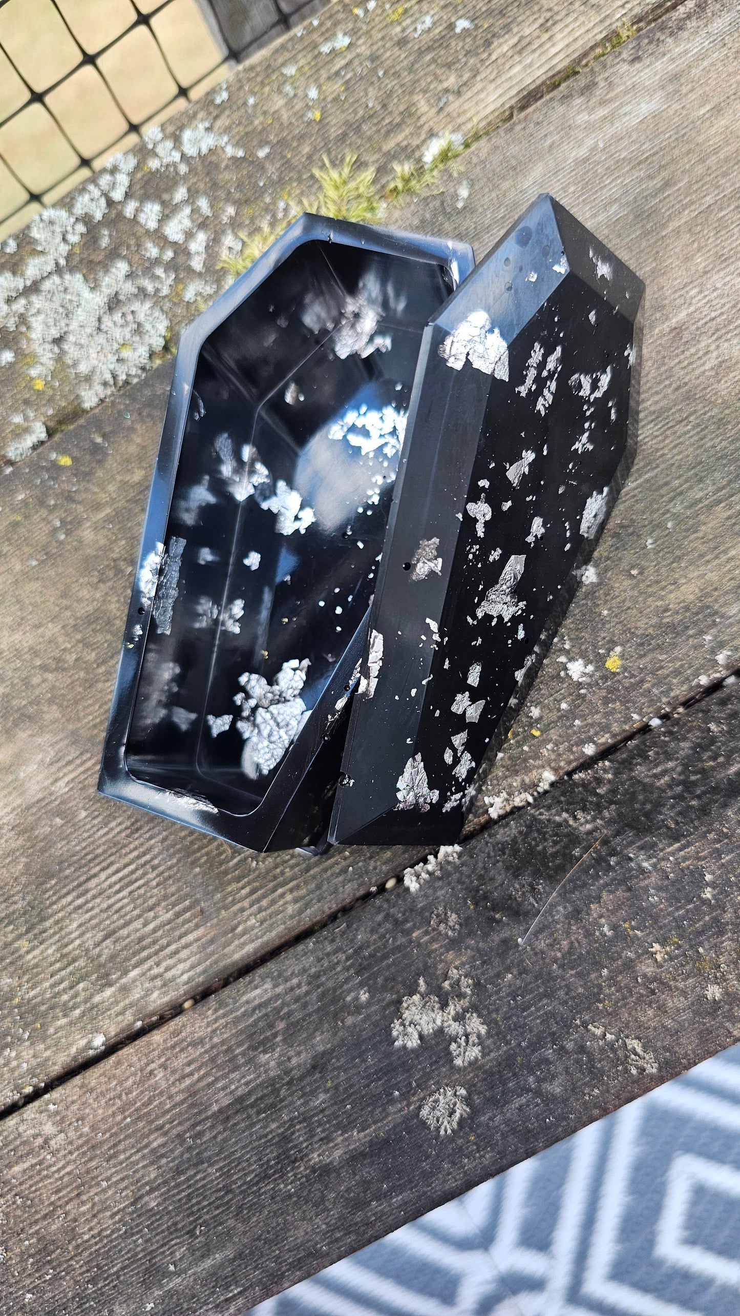 Coffin Trinket Container Halloween Decor