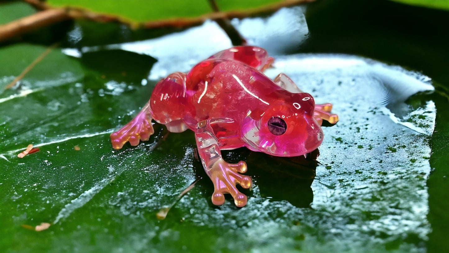 Resin "Frog-ception" Frog Decor