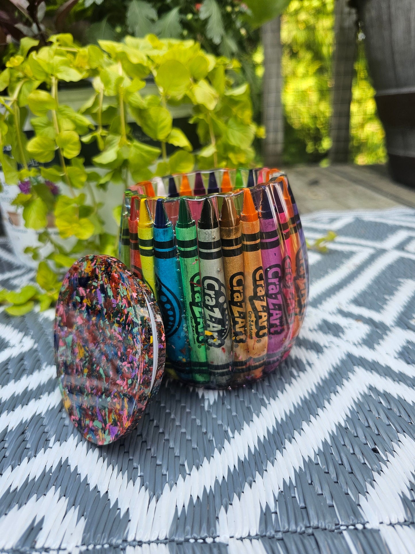 Crayon Jar Teacher Gift