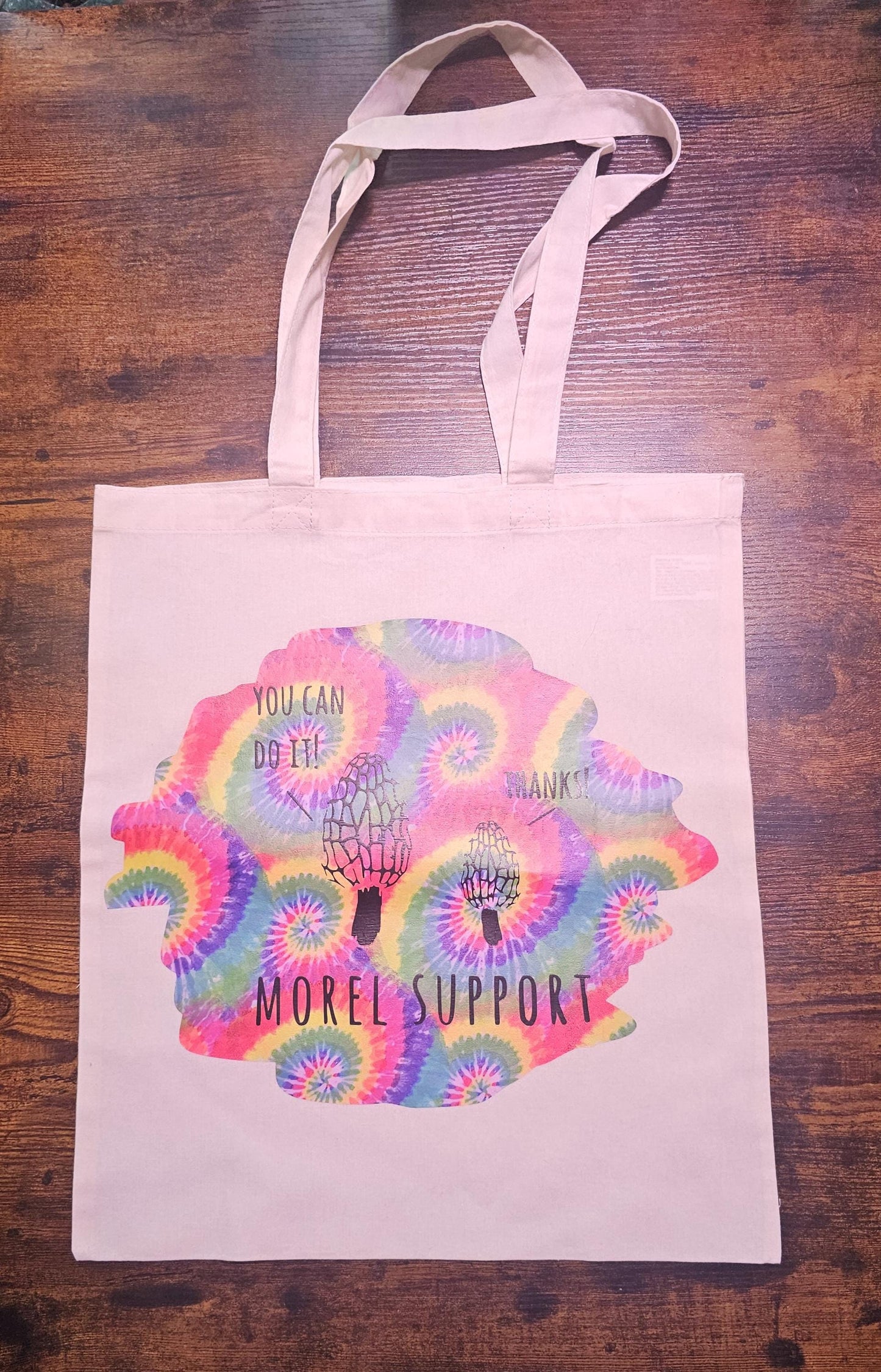 Morel Support 100% Cotton Tote Bag