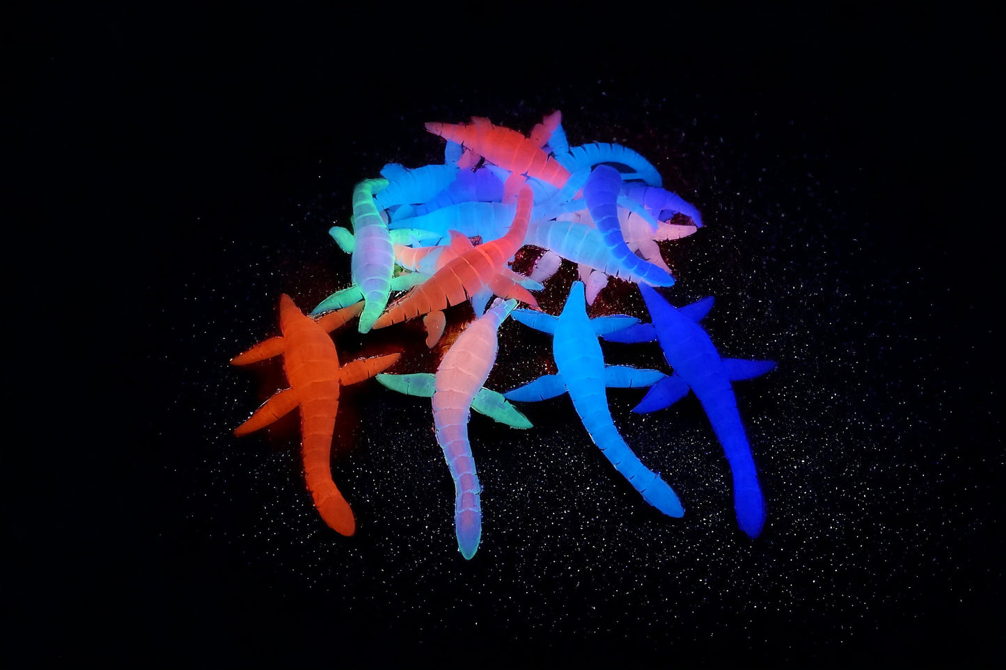 Mystery GLOW Nessie Articulated Plesiosaurus Fidget Toy