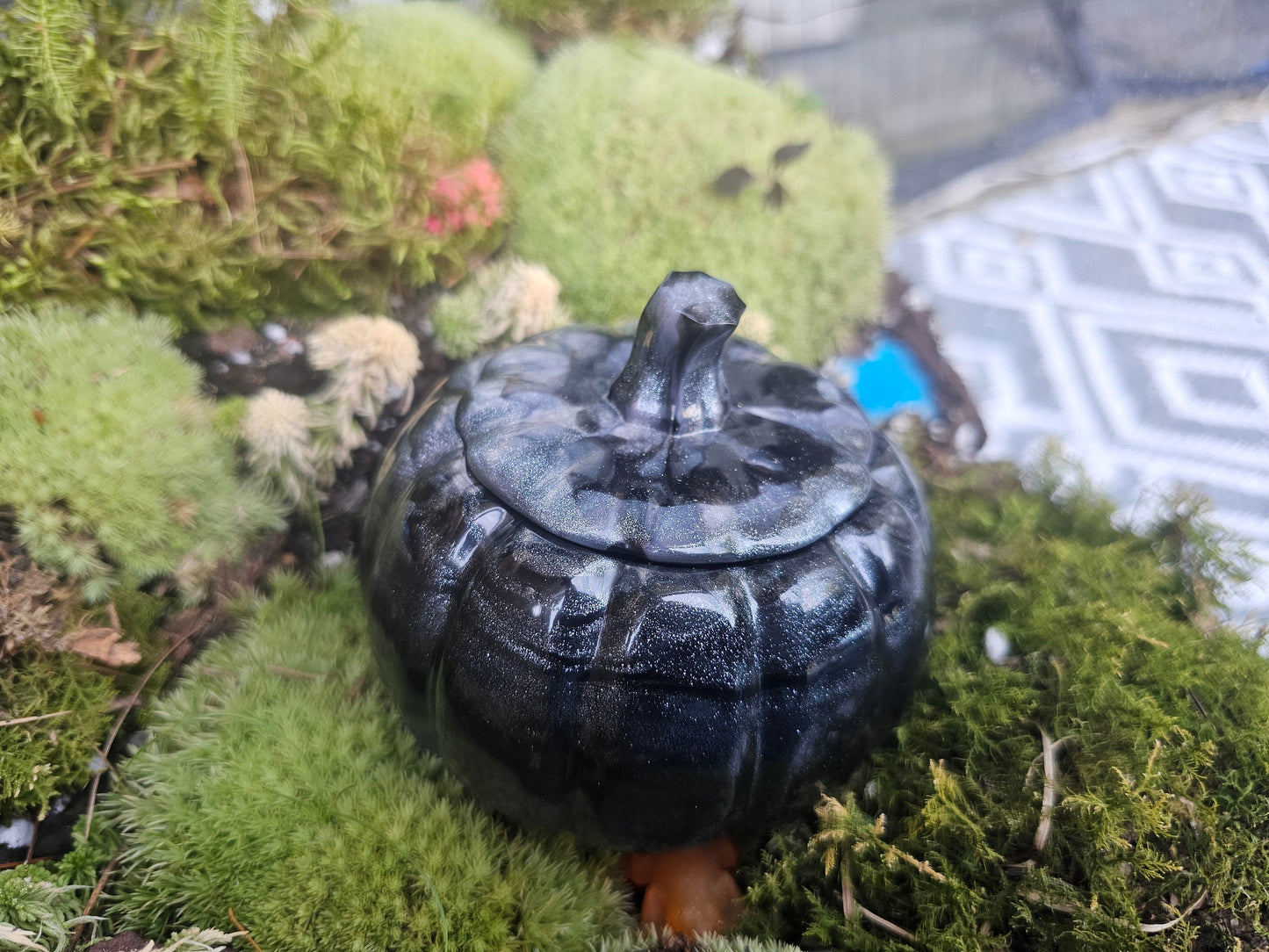 Pumpkin Jar Halloween Decor