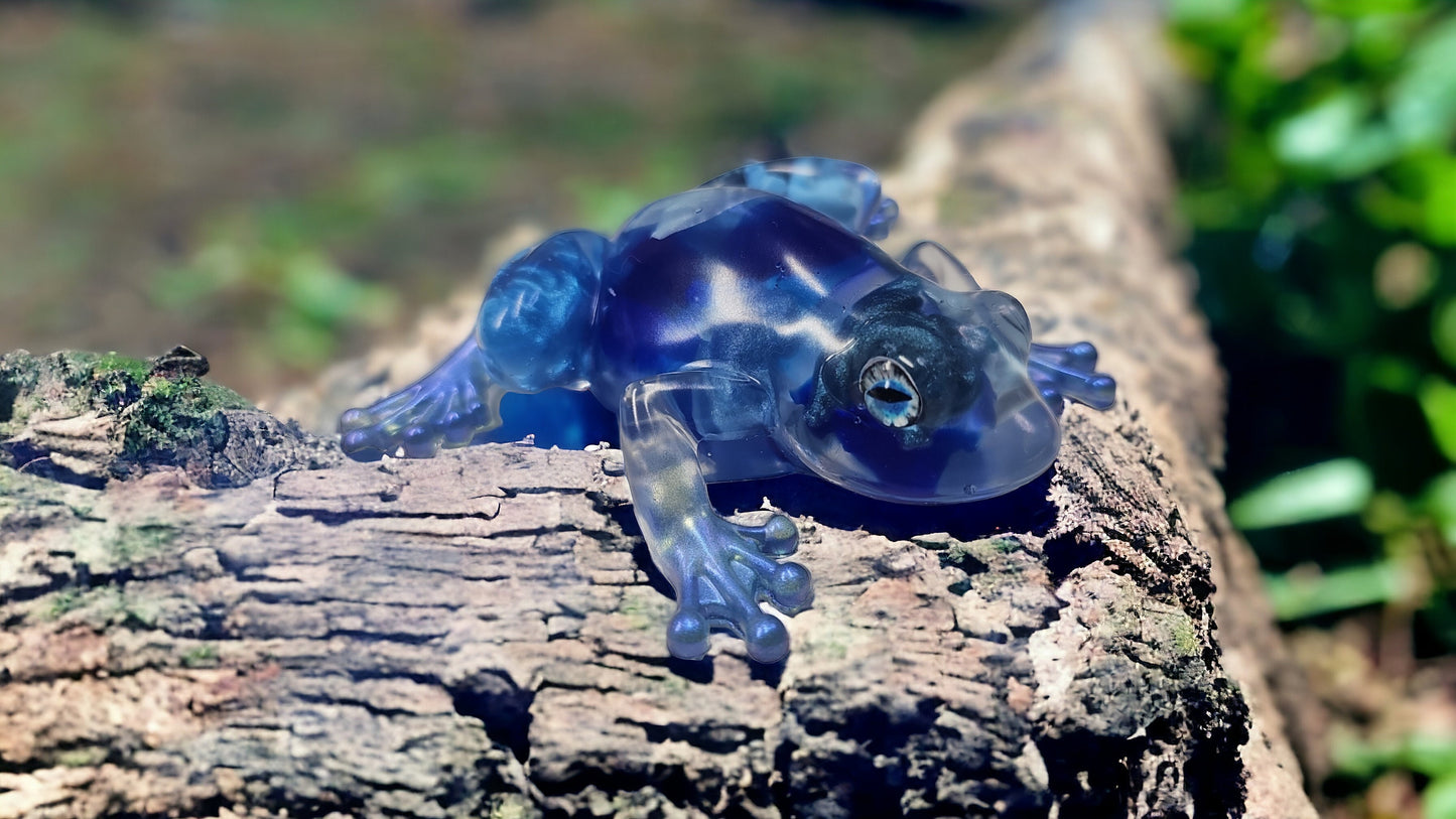 Resin "Frog-ception" Frog Decor