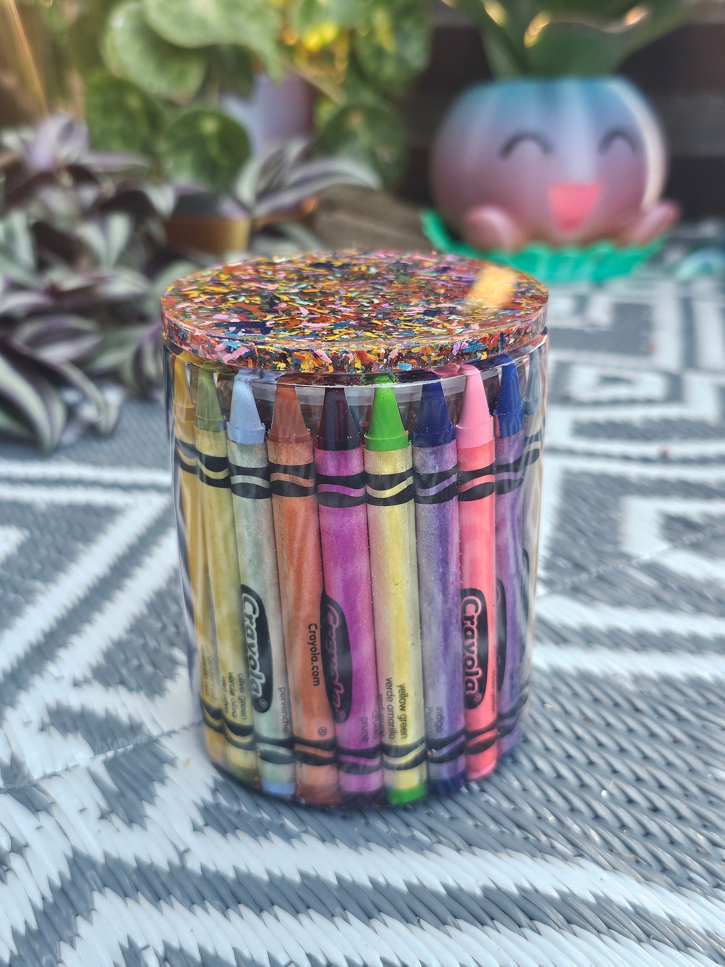 Crayon Jar Teacher Gift