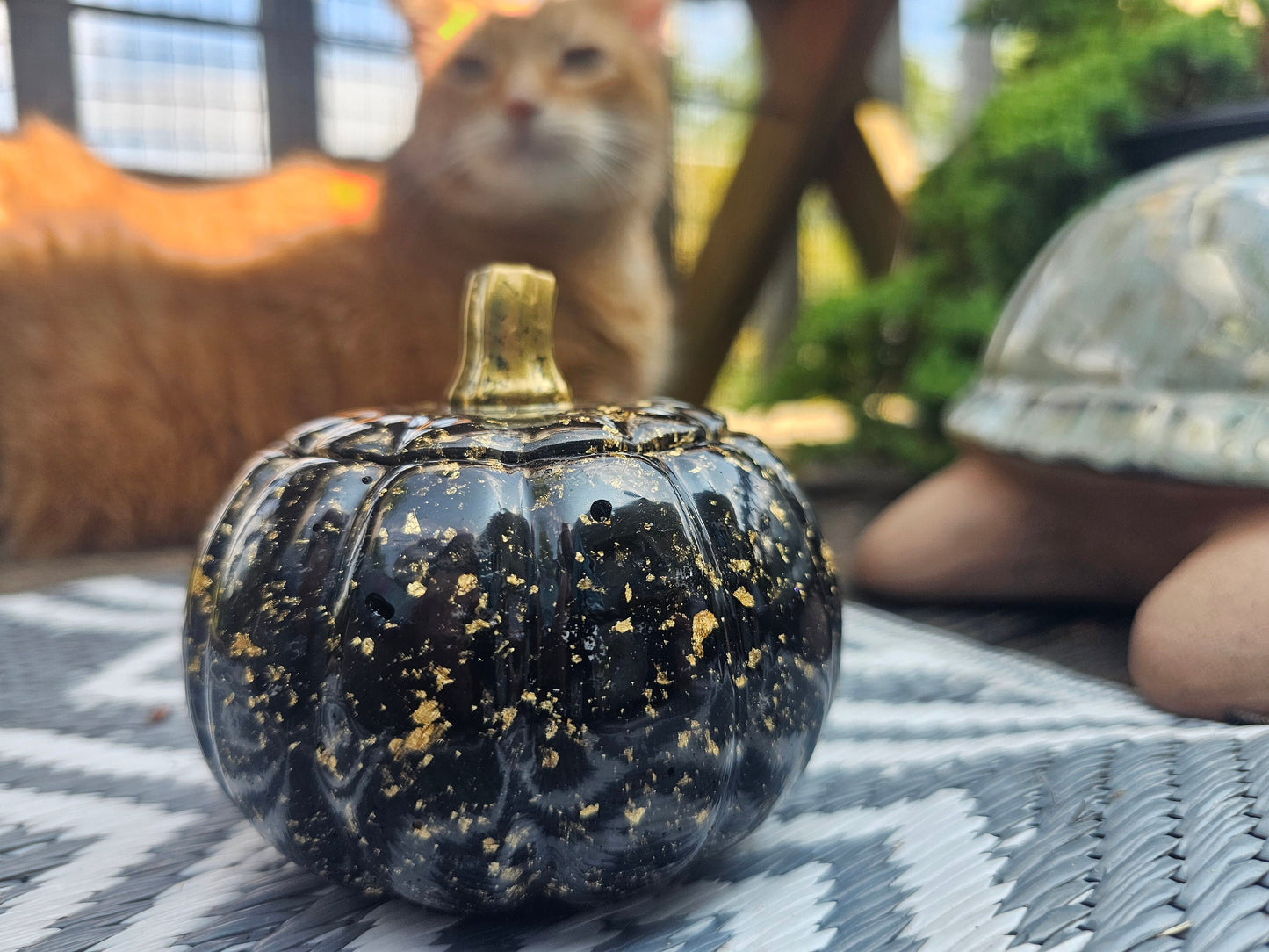 Pumpkin Jar Halloween Decor