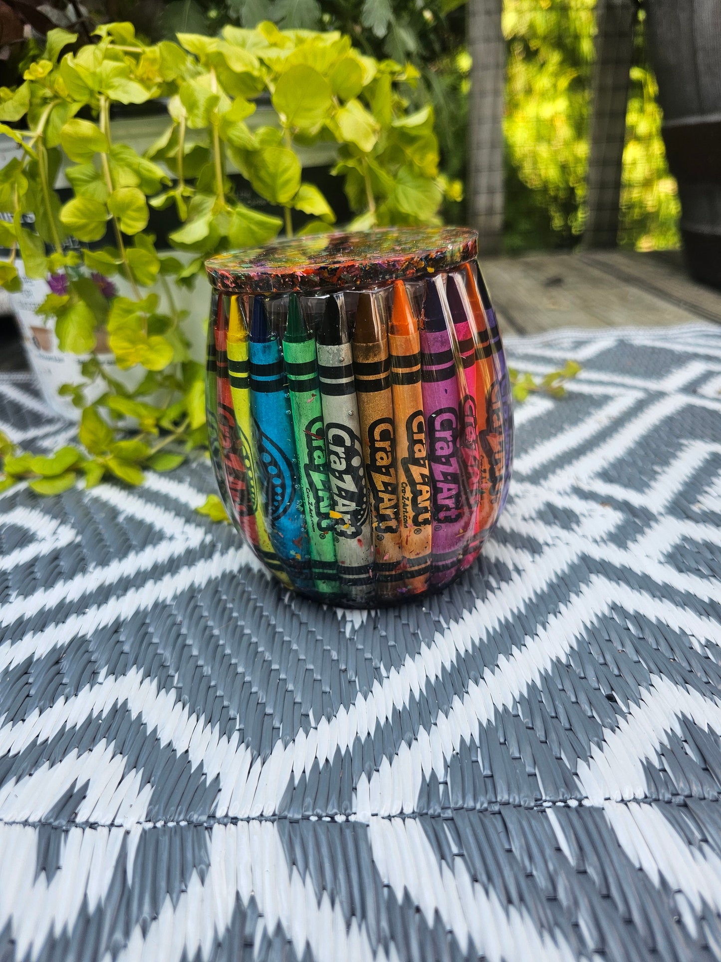 Crayon Jar Teacher Gift
