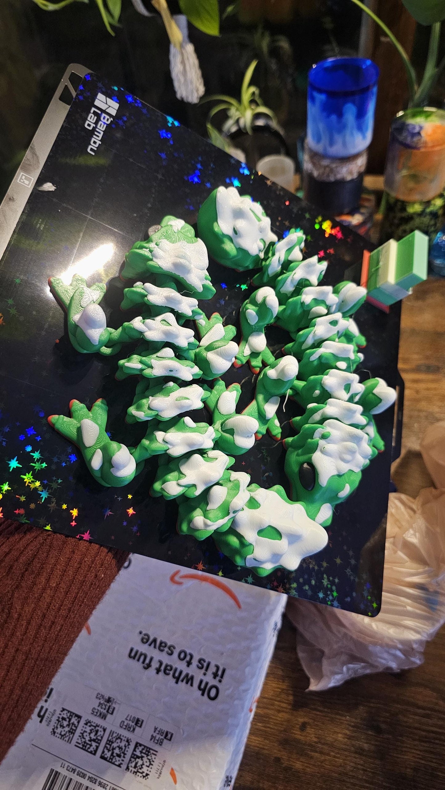 Christmas Winter Dragon