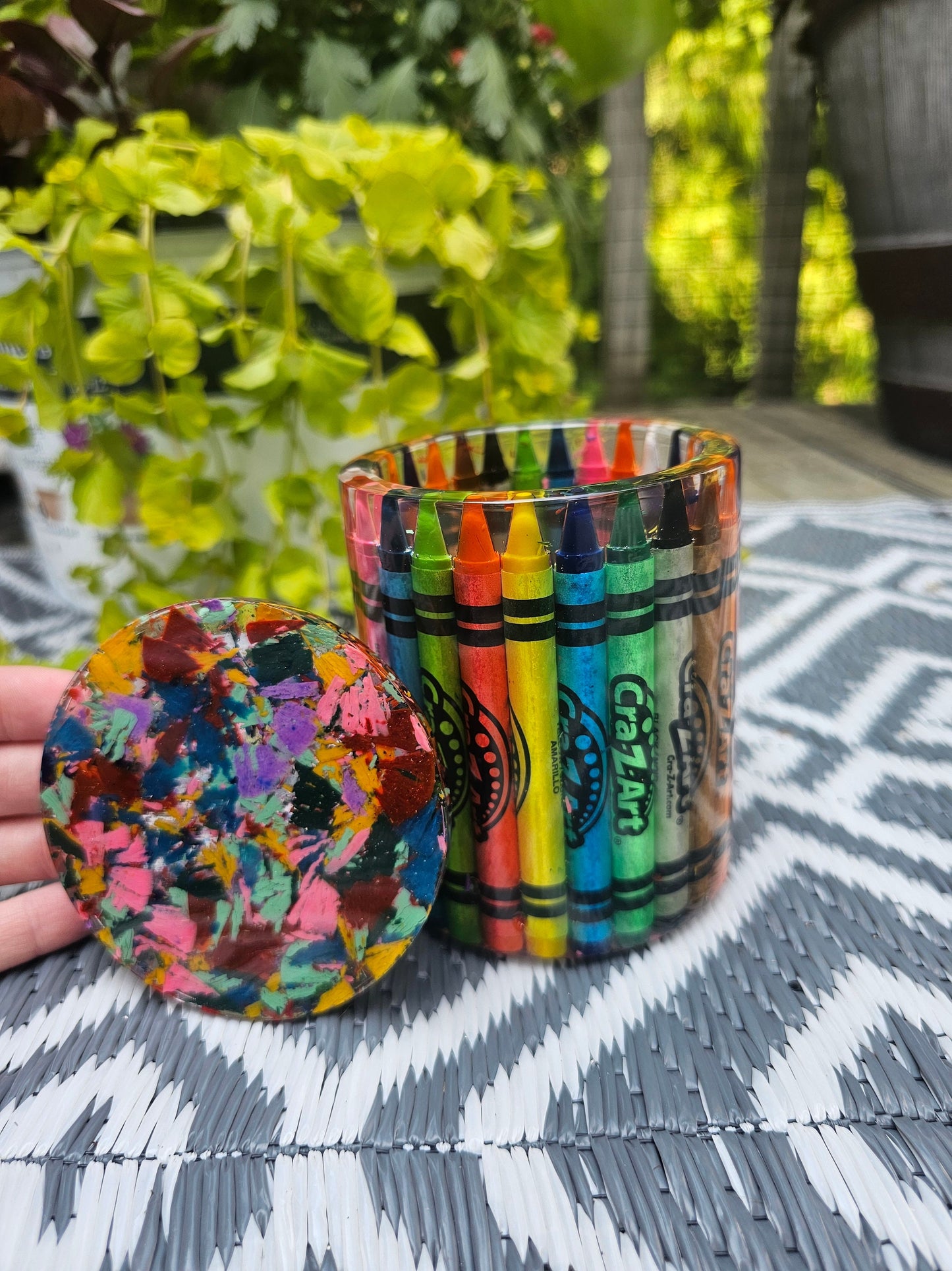 Crayon Jar Teacher Gift