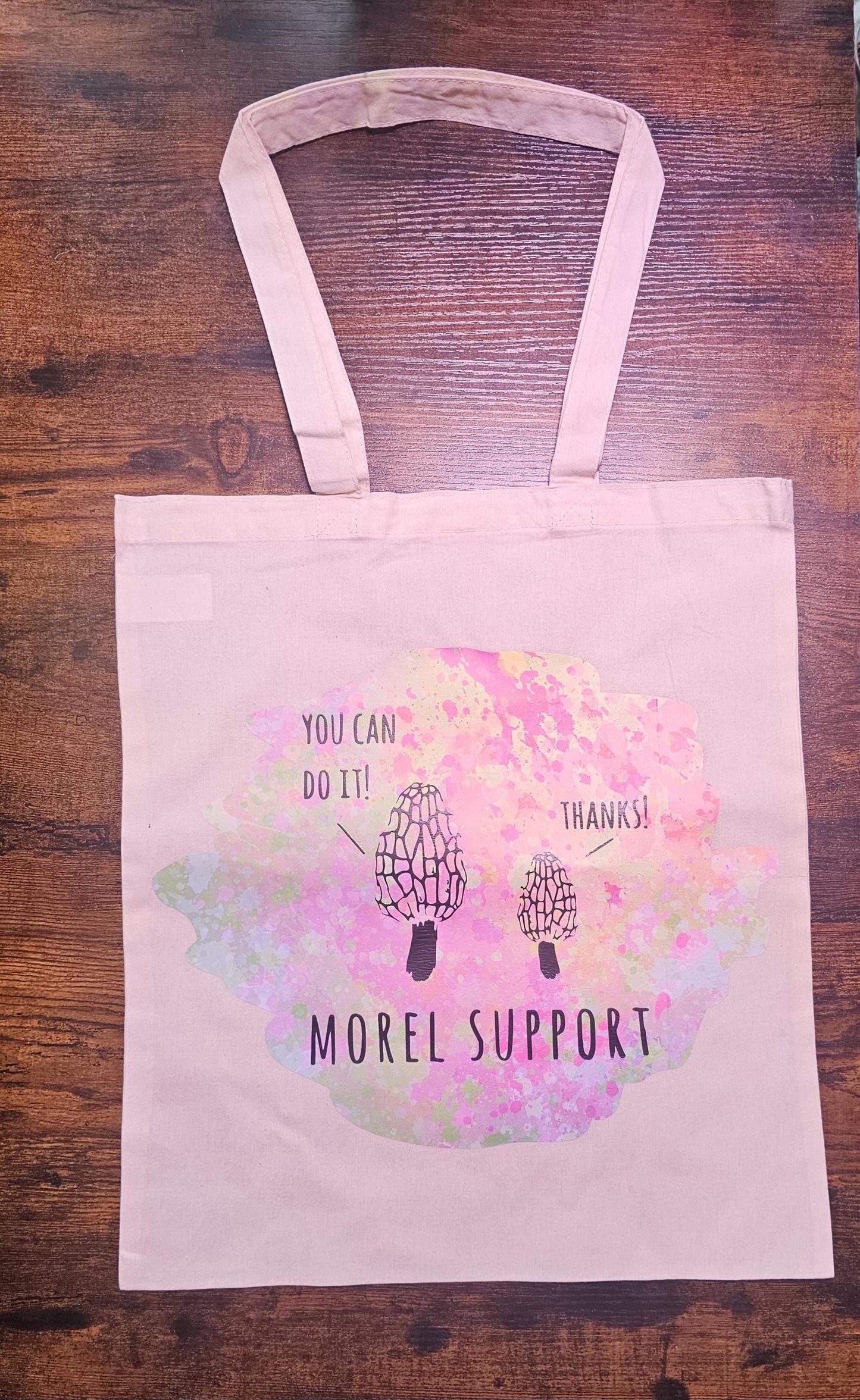 Morel Support 100% Cotton Tote Bag