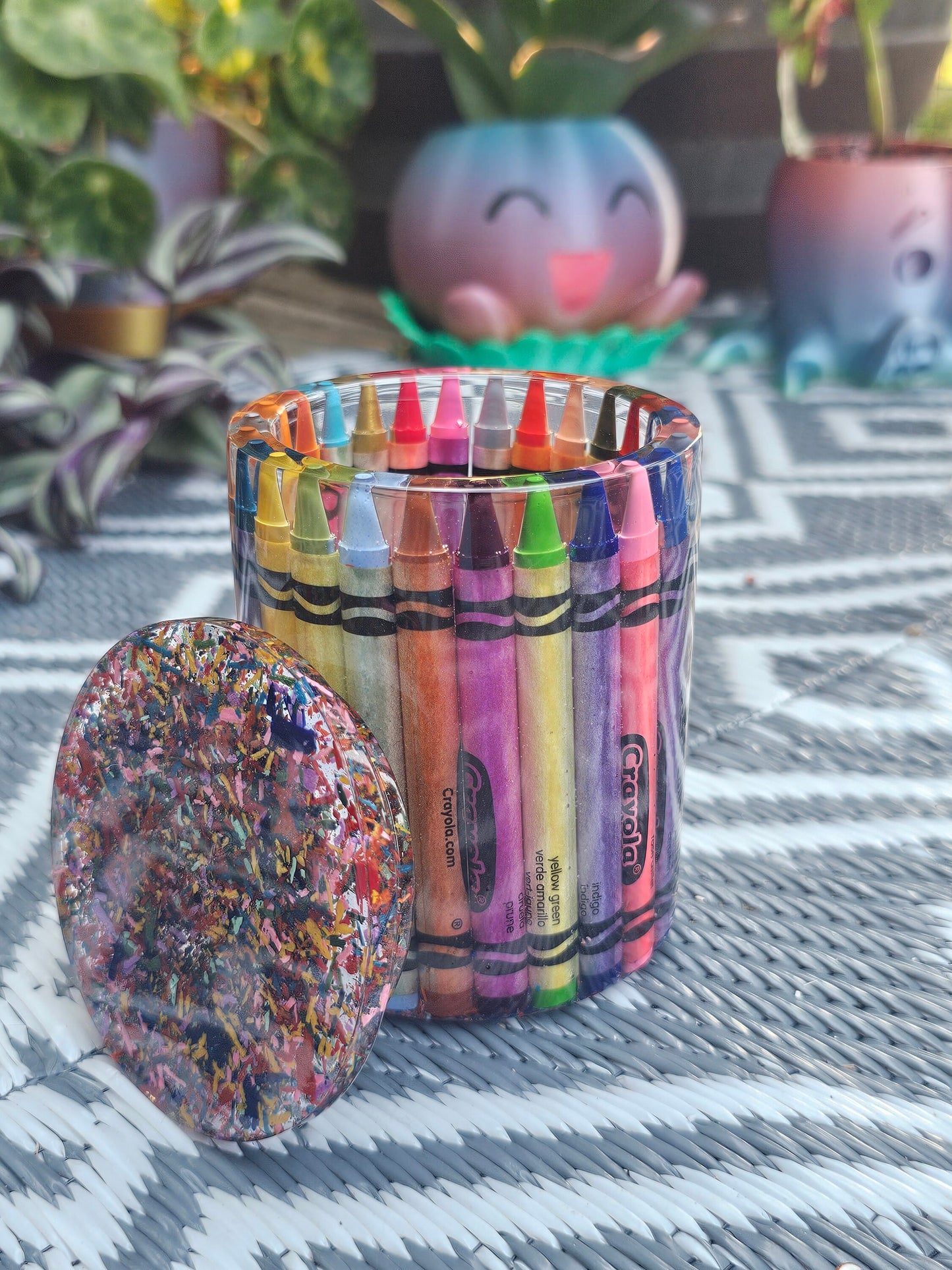 Crayon Jar Teacher Gift