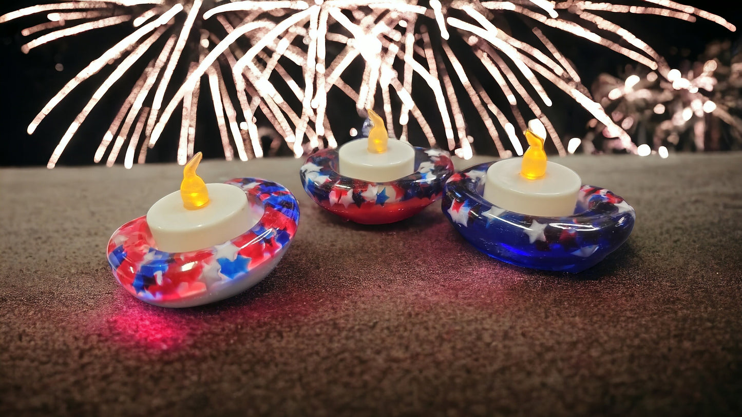 Unique Trio Resin Tealight Set