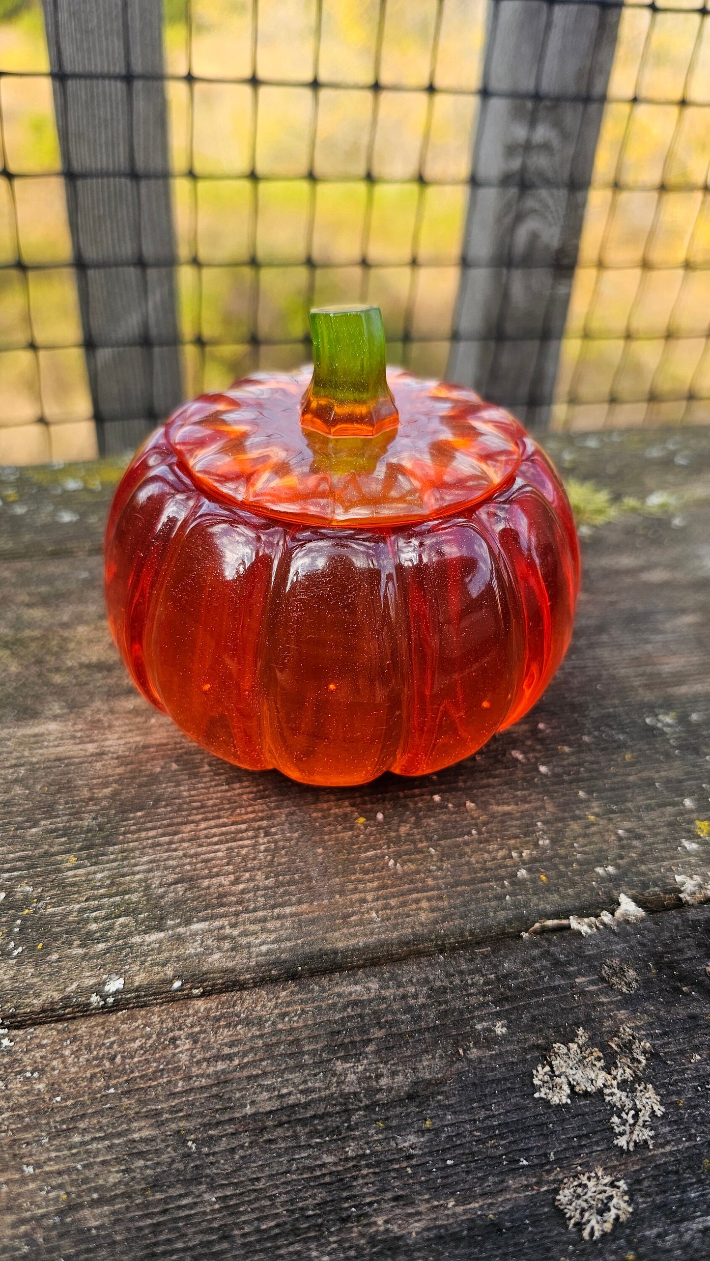 Pumpkin Jar Halloween Decor