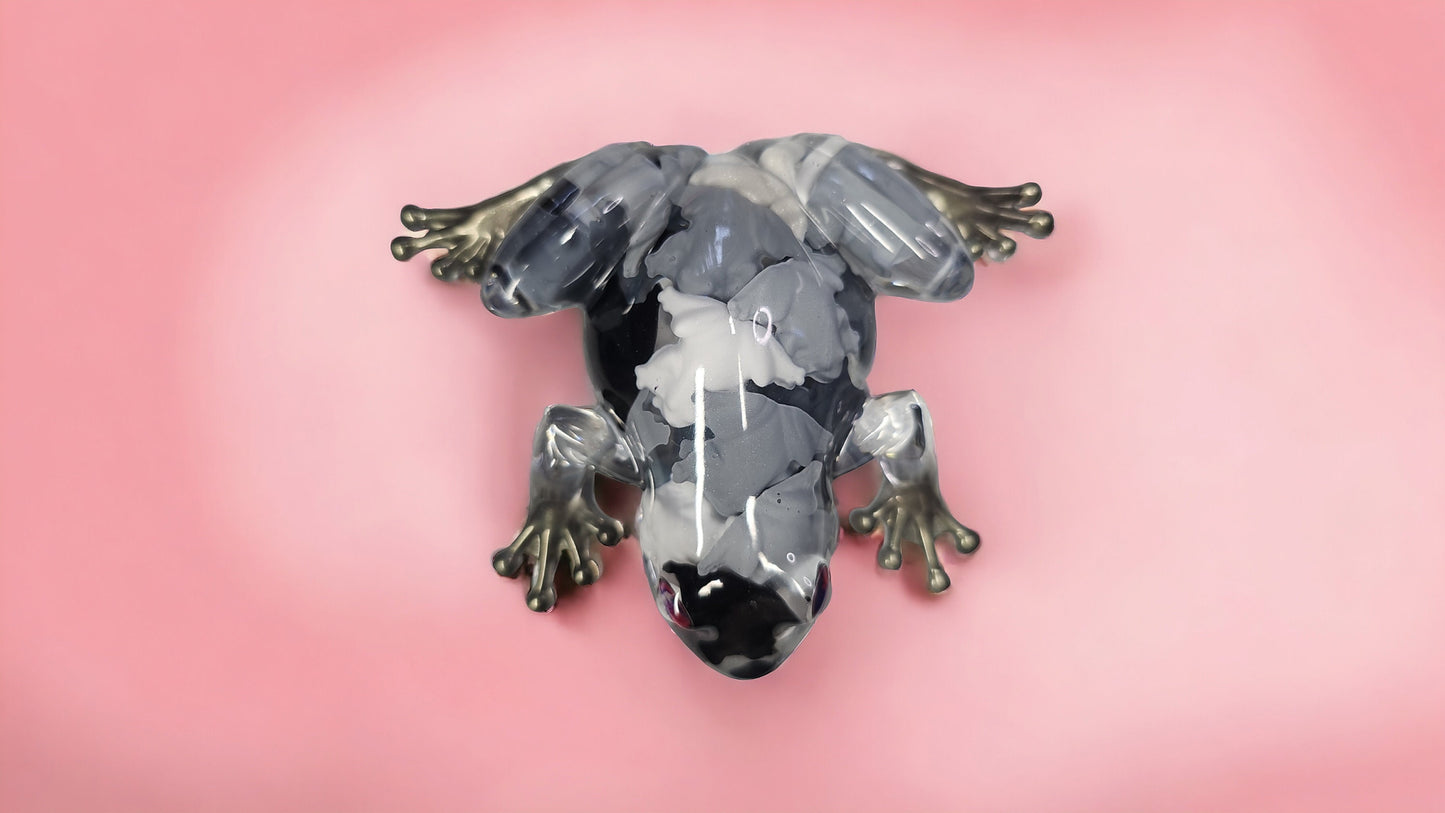 Resin "Frog-ception" Frog Decor