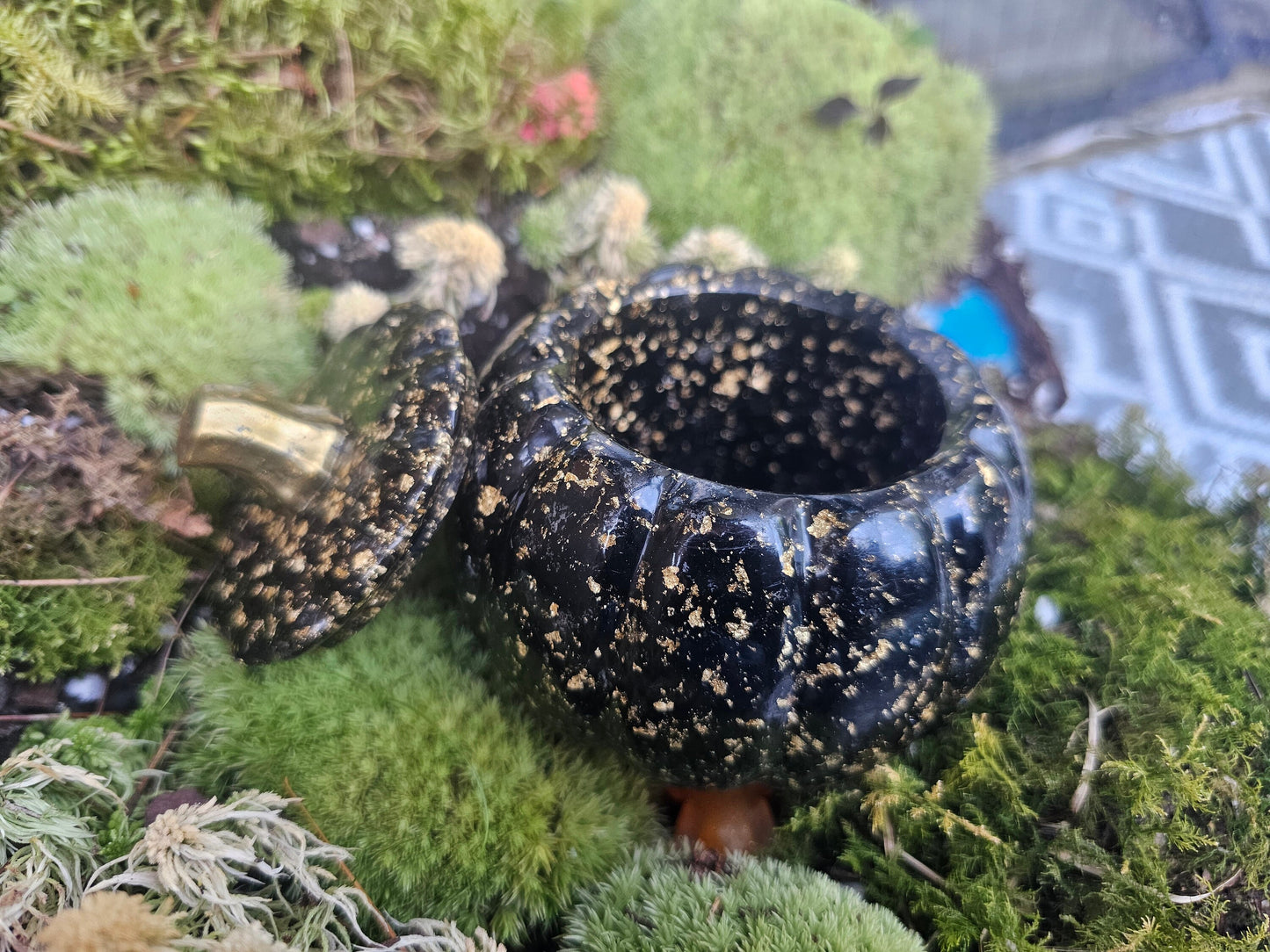 Pumpkin Jar Halloween Decor