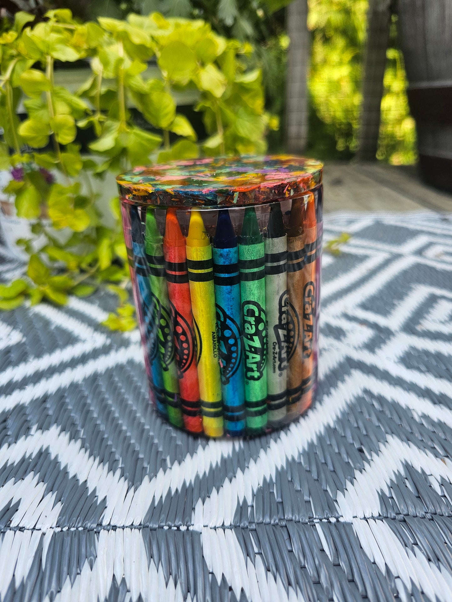 Crayon Jar Teacher Gift