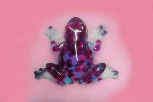 Valentine's Day Love Frog Decor Resin
