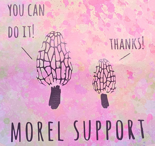 Morel Support 100% Cotton Tote Bag